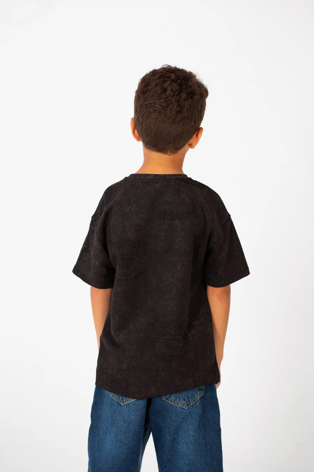 Boy's Summer Oversized Short Sleeves Round Neck High Quality T-Shirt - Image 2