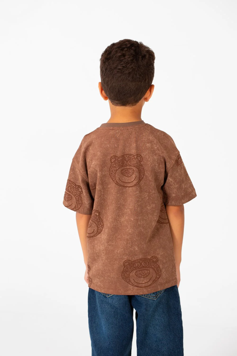 Boy's Summer Oversized Short Sleeves Round Neck High Quality T-Shirt - Image 6