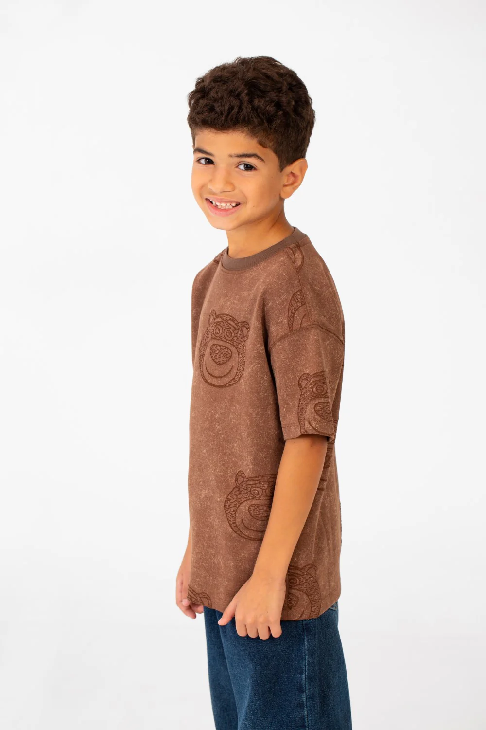 Boy's Summer Oversized Short Sleeves Round Neck High Quality T-Shirt - Image 7