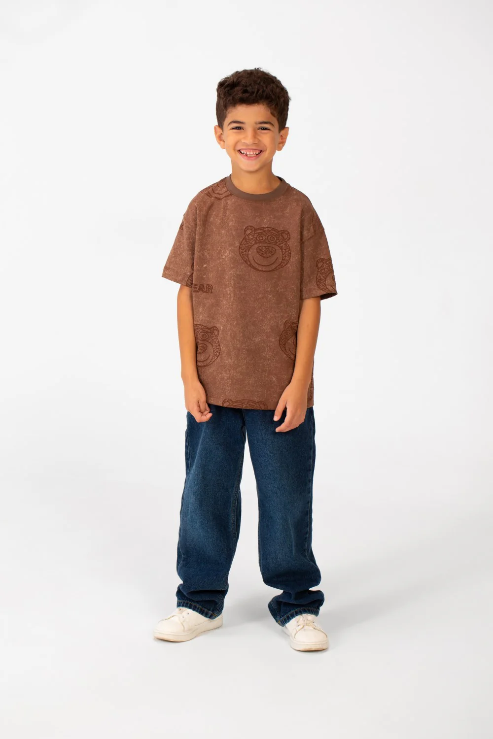 Boy's Summer Oversized Short Sleeves Round Neck High Quality T-Shirt - Image 8