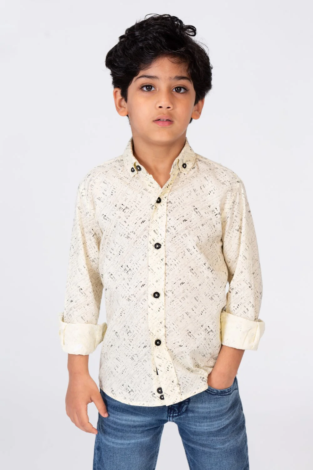 Boys Summer Shirt Printed With Practical Material - Image 12