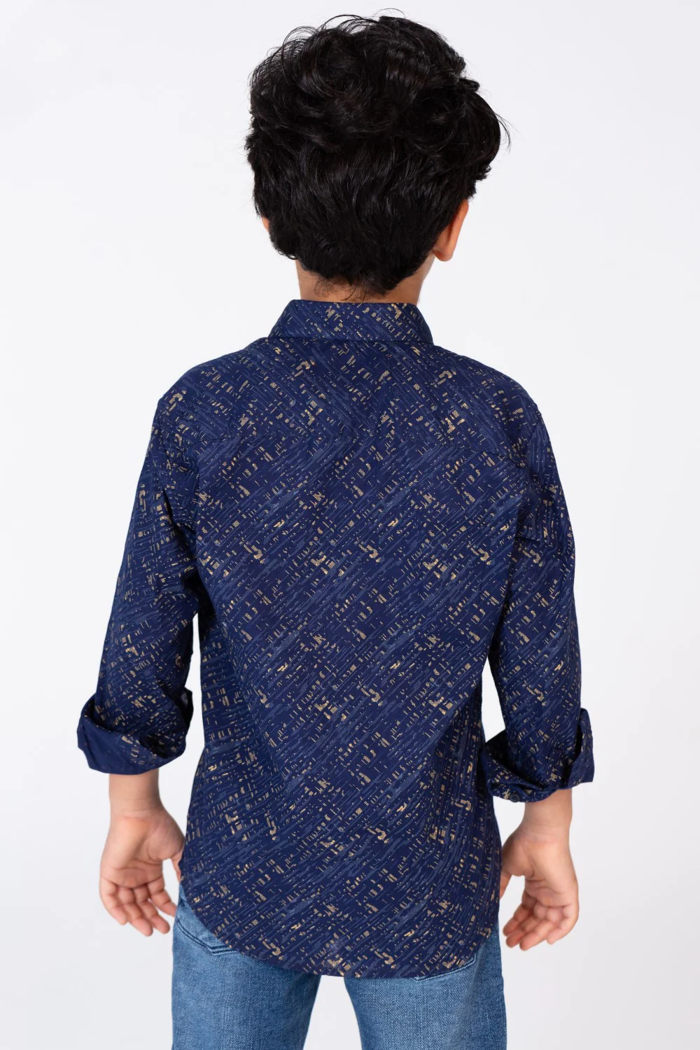 Boys Summer Shirt Printed With Practical Material - Image 5