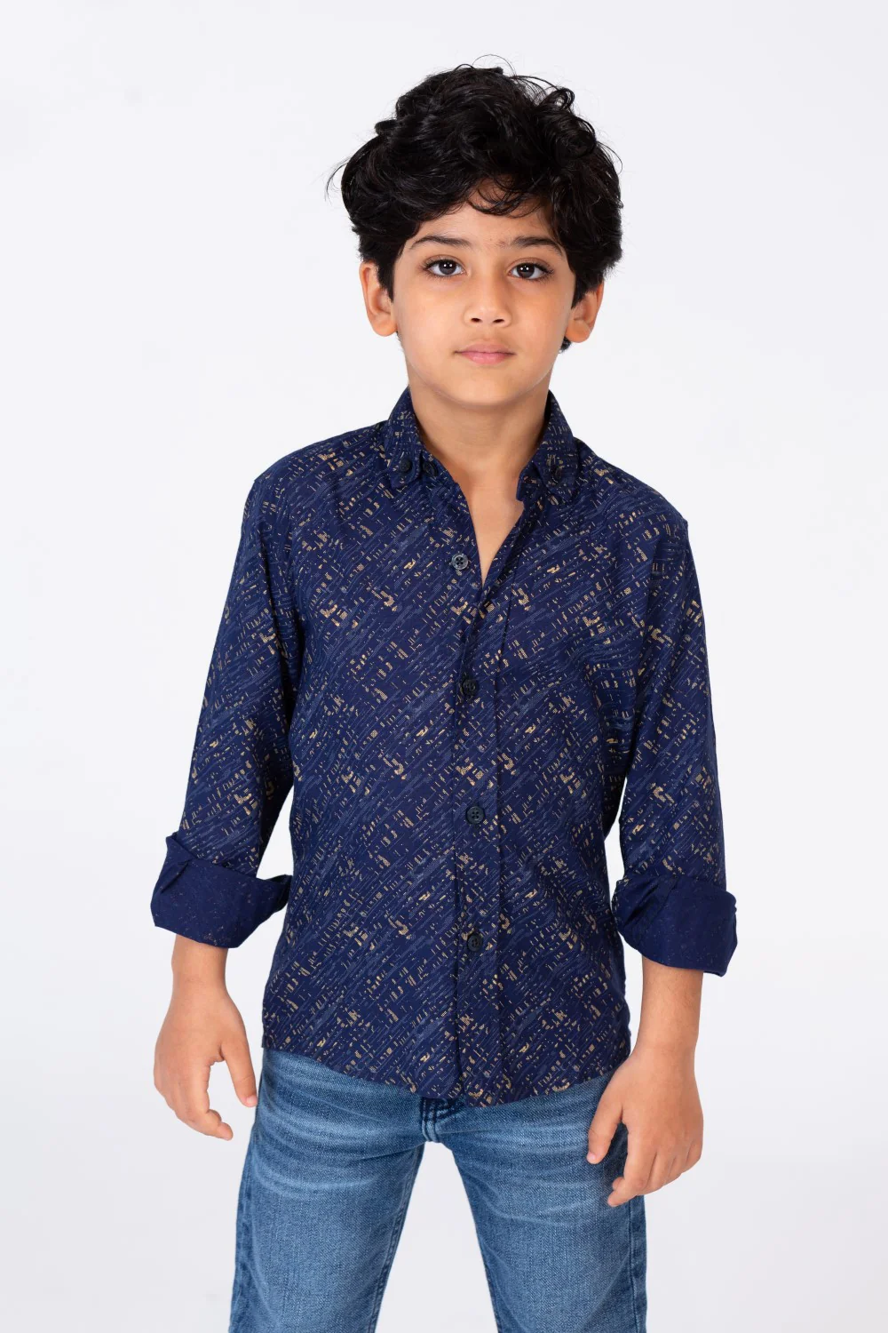 Boys Summer Shirt Printed With Practical Material - Image 6