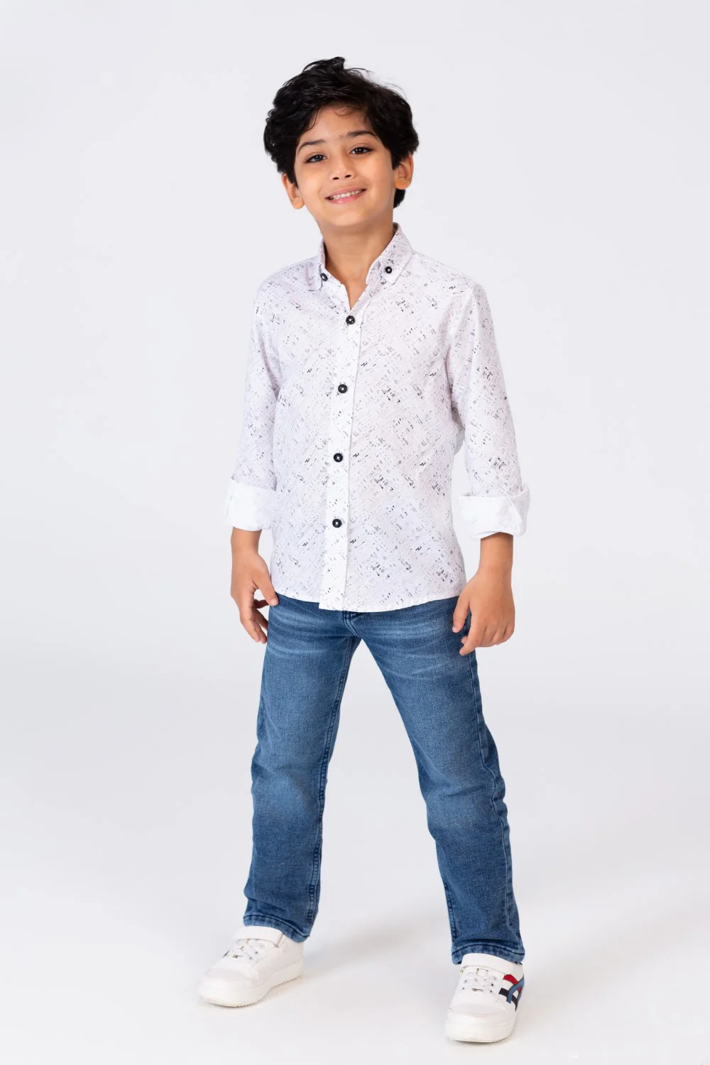 Boys Summer Shirt Printed With Practical Material - Image 7