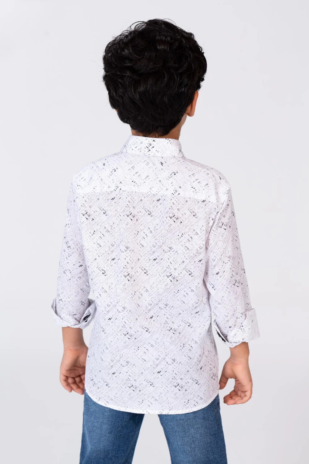 Boys Summer Shirt Printed With Practical Material - Image 8