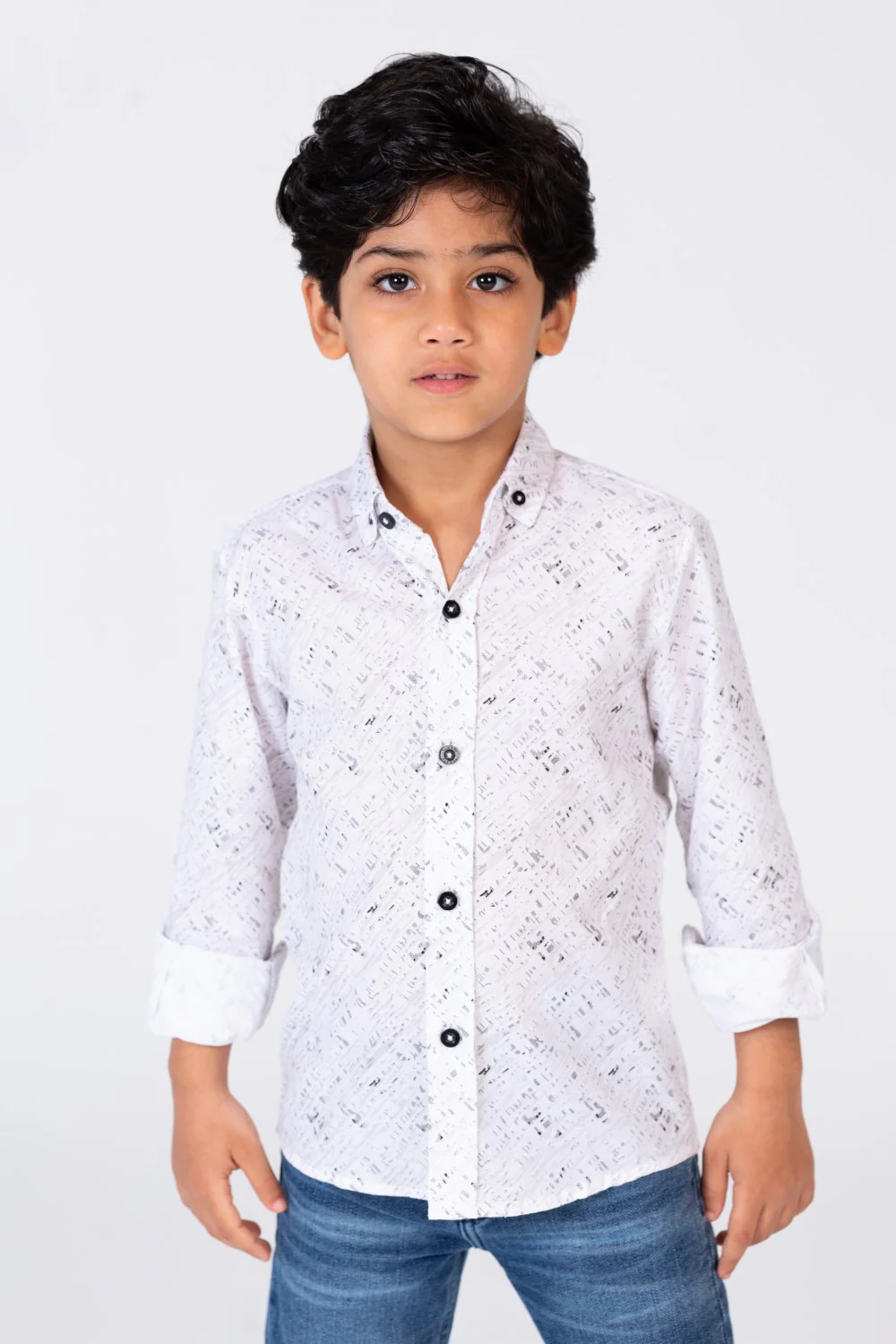 Boys Summer Shirt Printed With Practical Material - Image 9