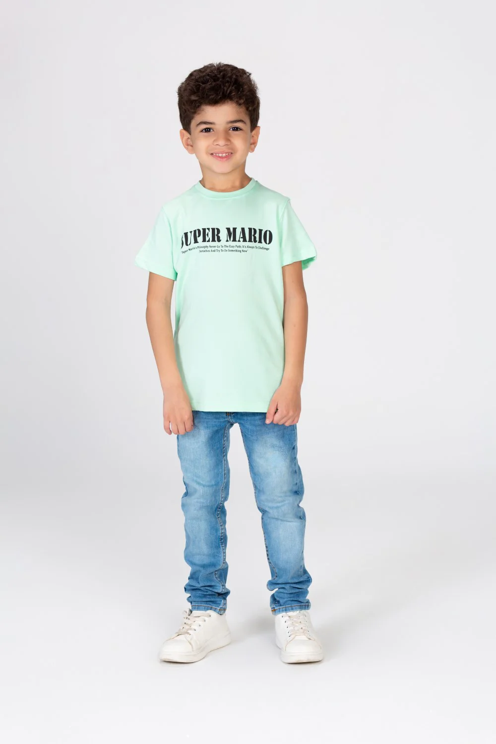 Boys Super Mario Printed T-Shirt - Image 7
