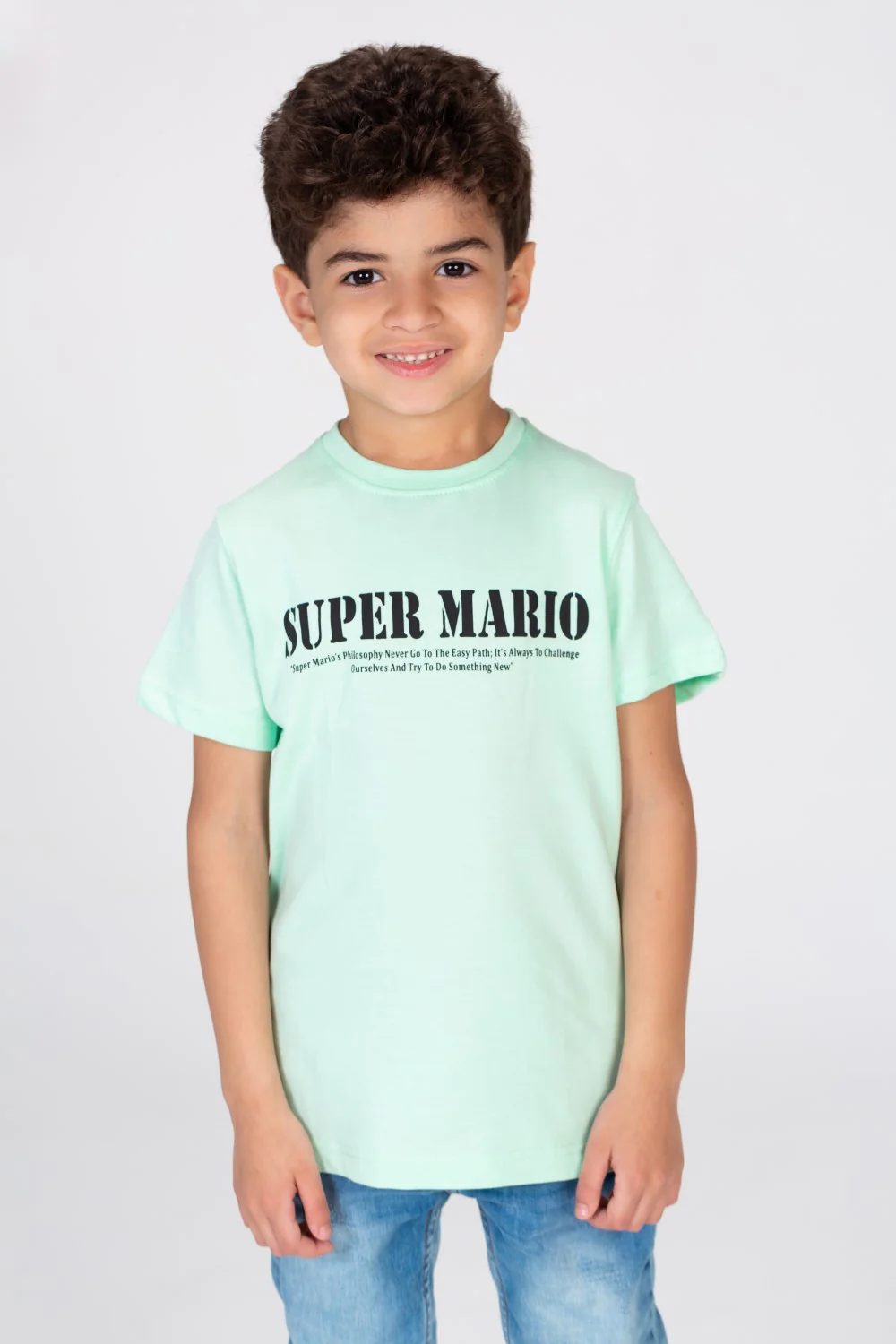 Boys Super Mario Printed T-Shirt - Image 9