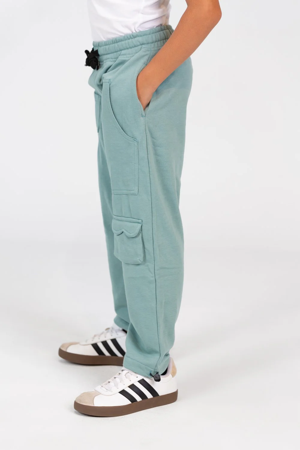 Boy's Sweatpants With A Drawstring And A Unique Cut - Image 9