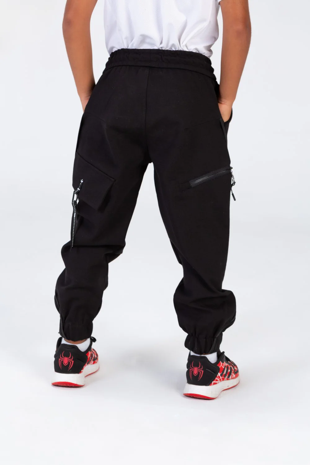 Boys Sweatpants With Elastic Waistband And A Unique Modern Cut - Image 2