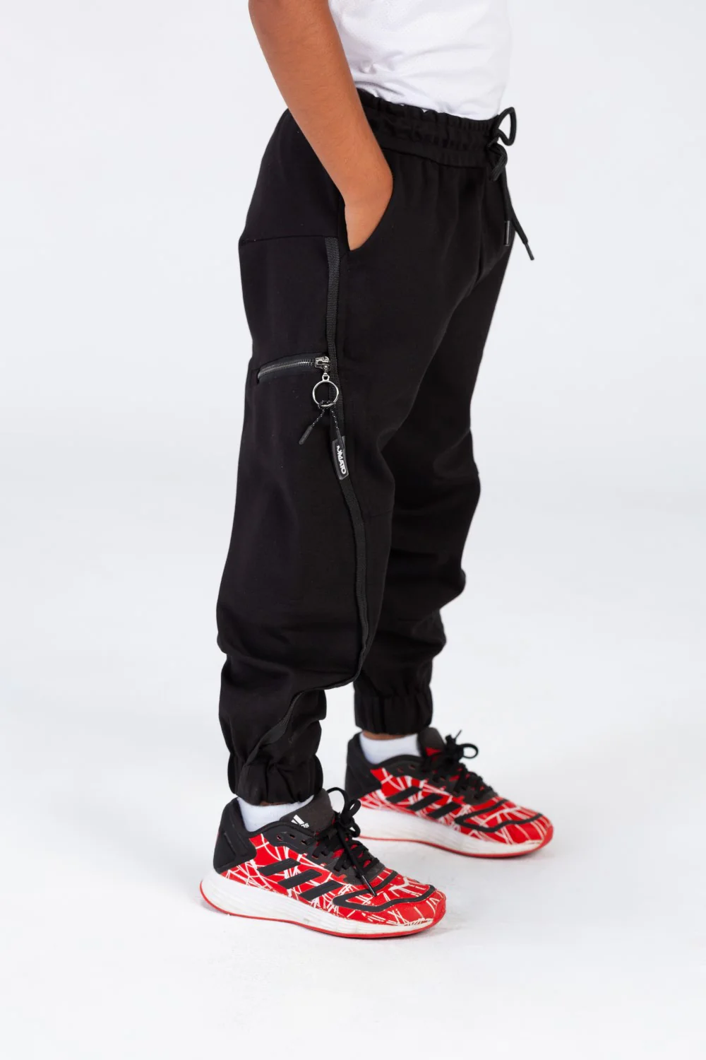 Boys Sweatpants With Elastic Waistband And A Unique Modern Cut - Image 3