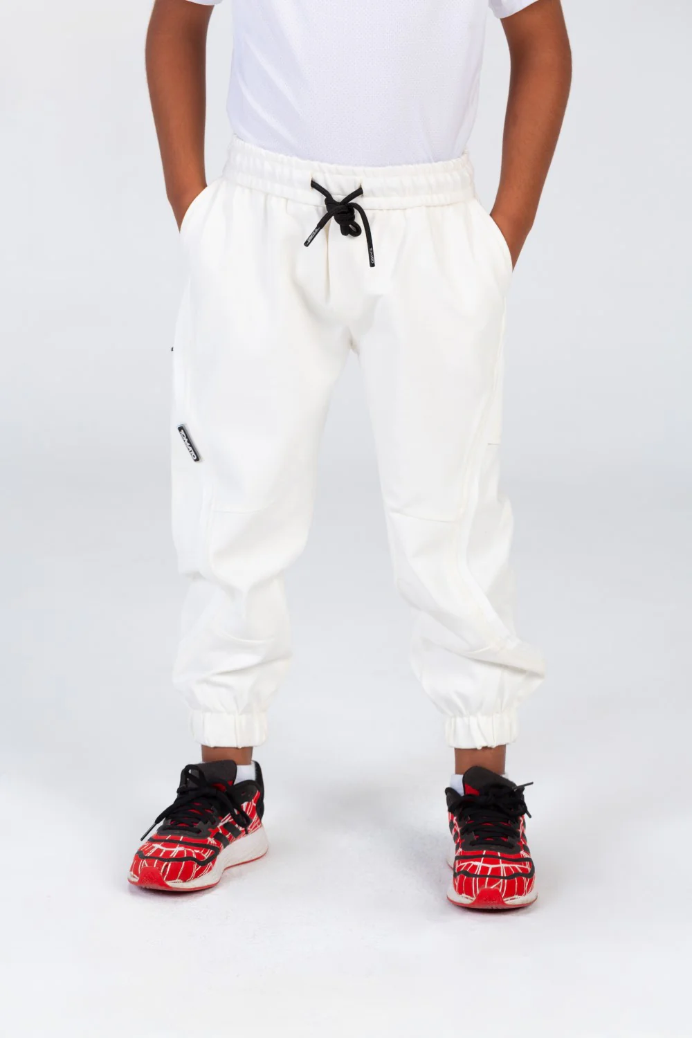 Boys Sweatpants With Elastic Waistband And A Unique Modern Cut - Image 4