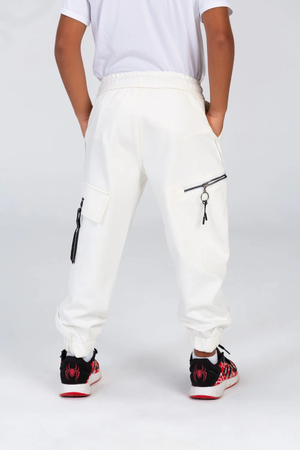 Boys Sweatpants With Elastic Waistband And A Unique Modern Cut - Image 5