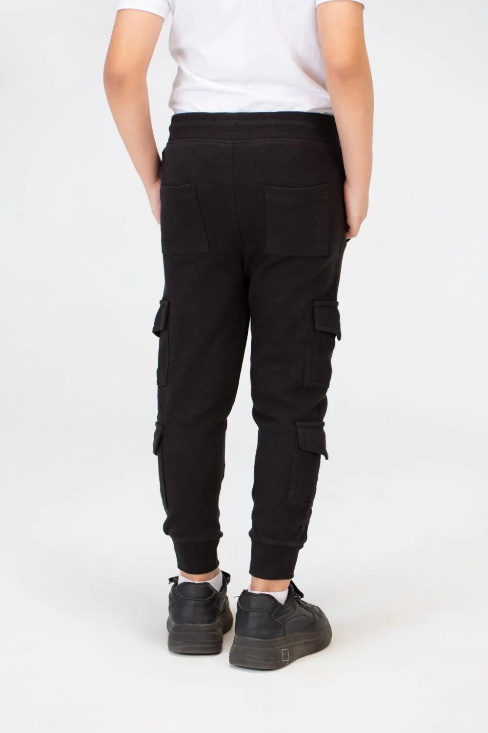 Boys Sweatpants With Elastic Waistband And Side And Back Pockets - Image 5