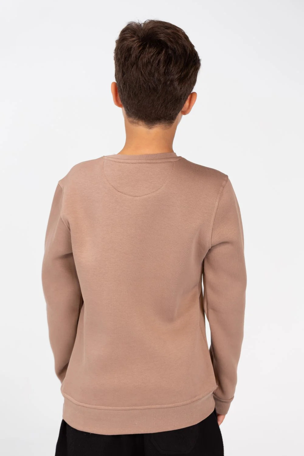 Boy's Sweatshirt With A Round Neck And Front Print - Image 6