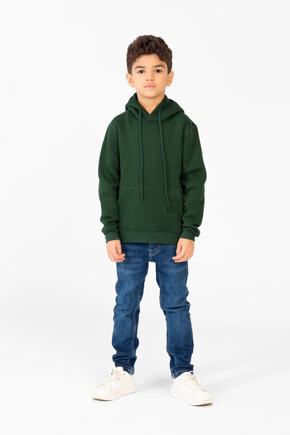 Boy's Sweatshirt With Kangaroo Pocket And Back Print - Image 12