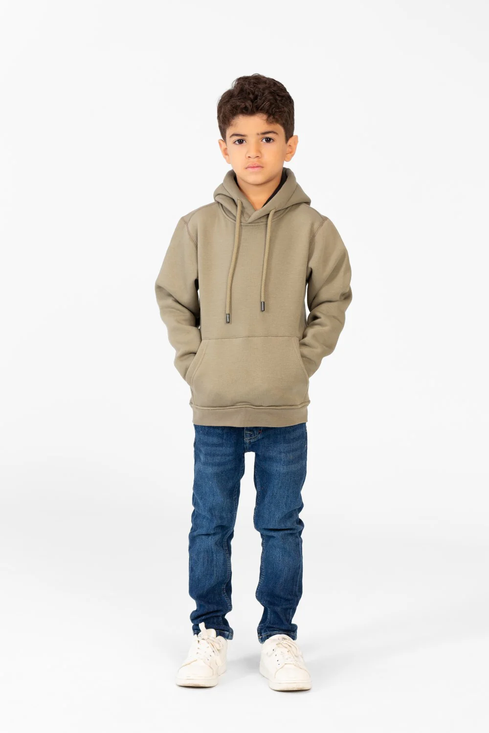 Boy's Sweatshirt With Kangaroo Pocket And Back Print - Image 20