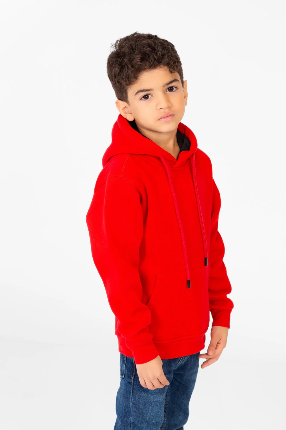 Boy's Sweatshirt With Kangaroo Pocket And Back Print - Image 23