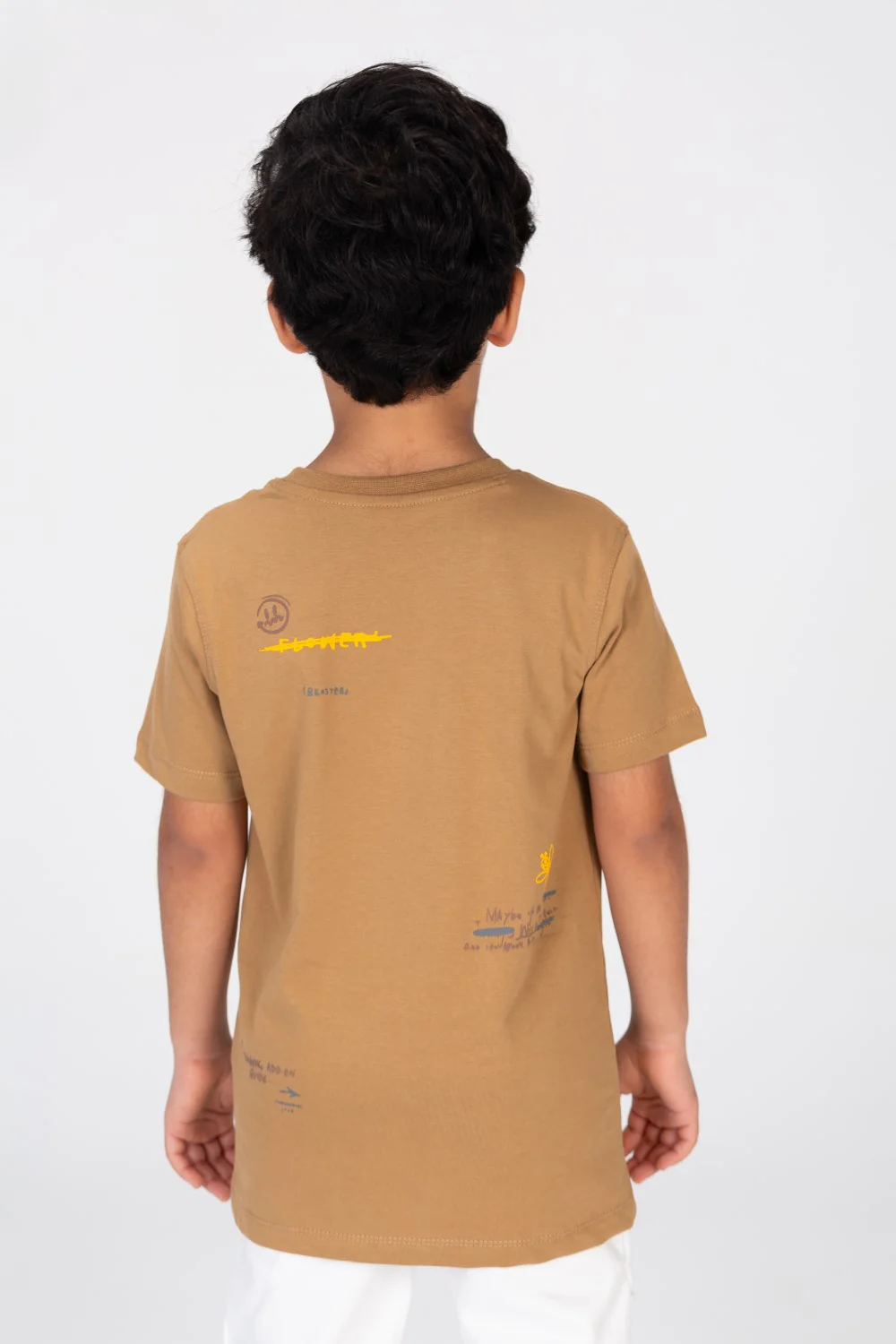Boys T-shirt Printed On The Front And Back Made Of Cotton Comfortable Fit - Image 2