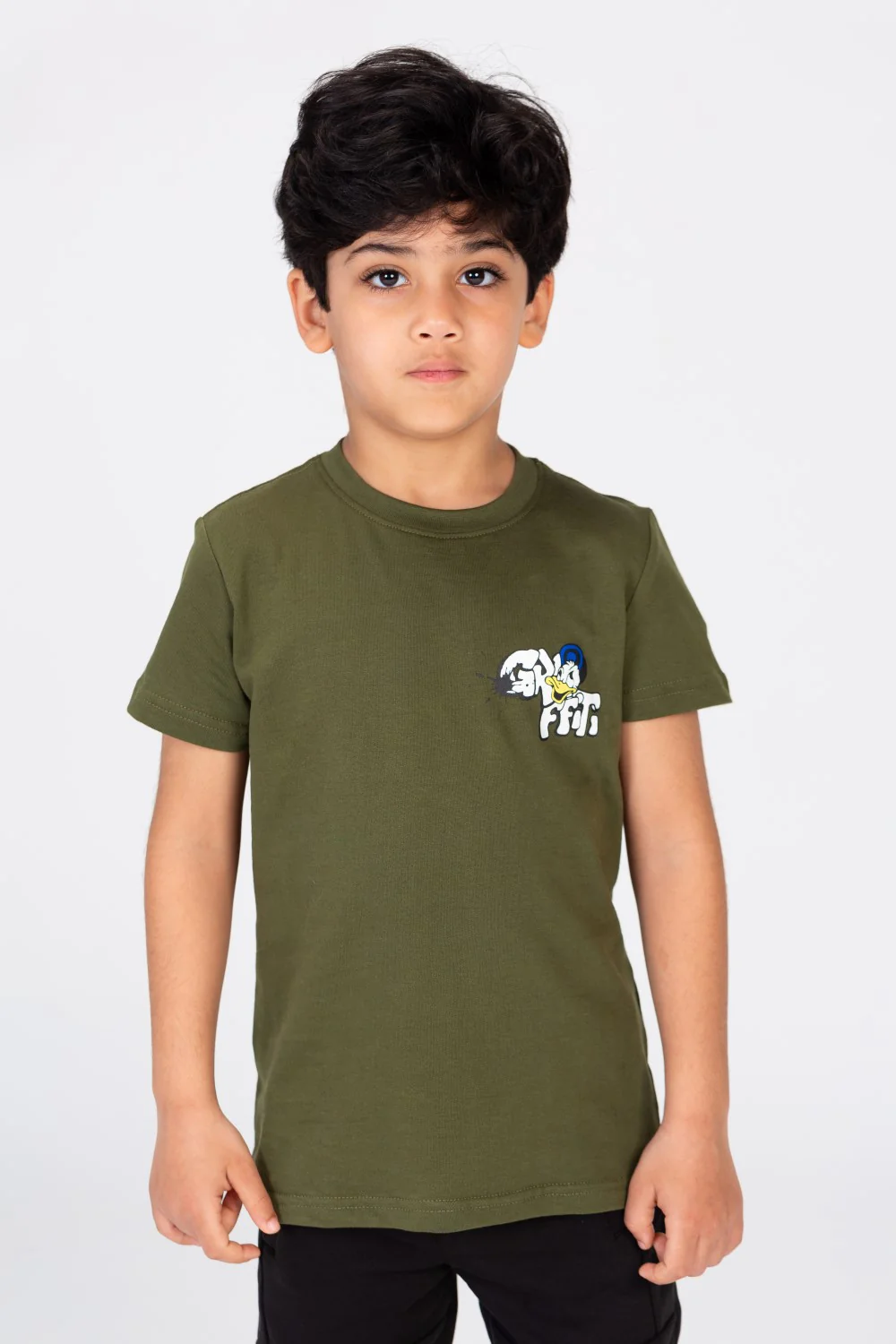 Boys' T-shirt Regural Fit Printed From The Front And Back In Trendy Colors - Image 6