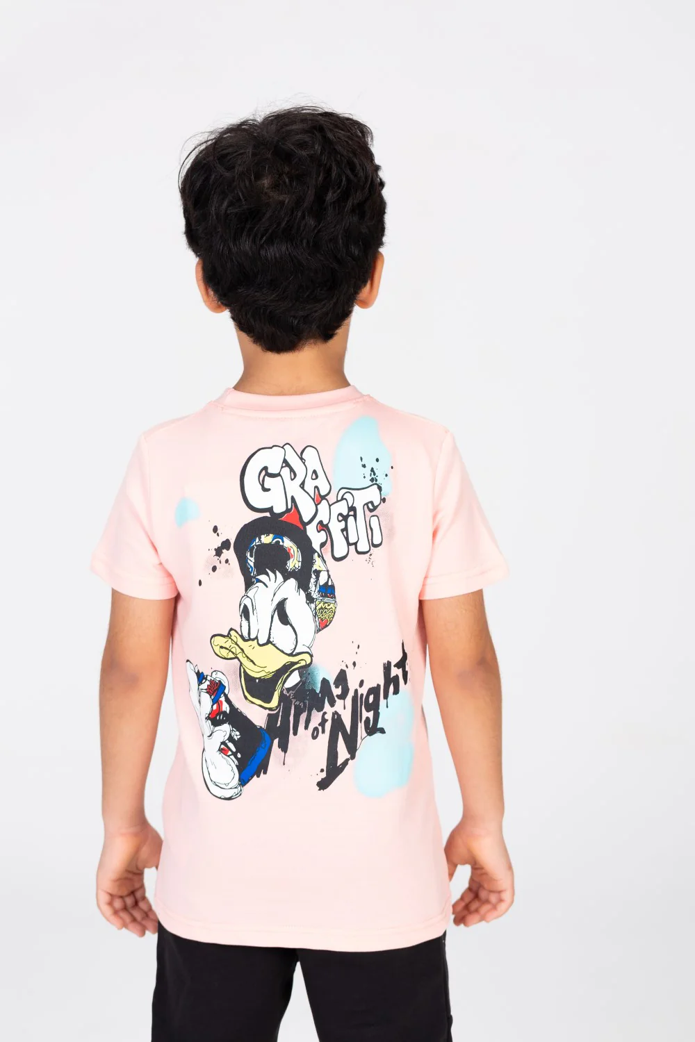 Boys' T-shirt Regural Fit Printed From The Front And Back In Trendy Colors - Image 8