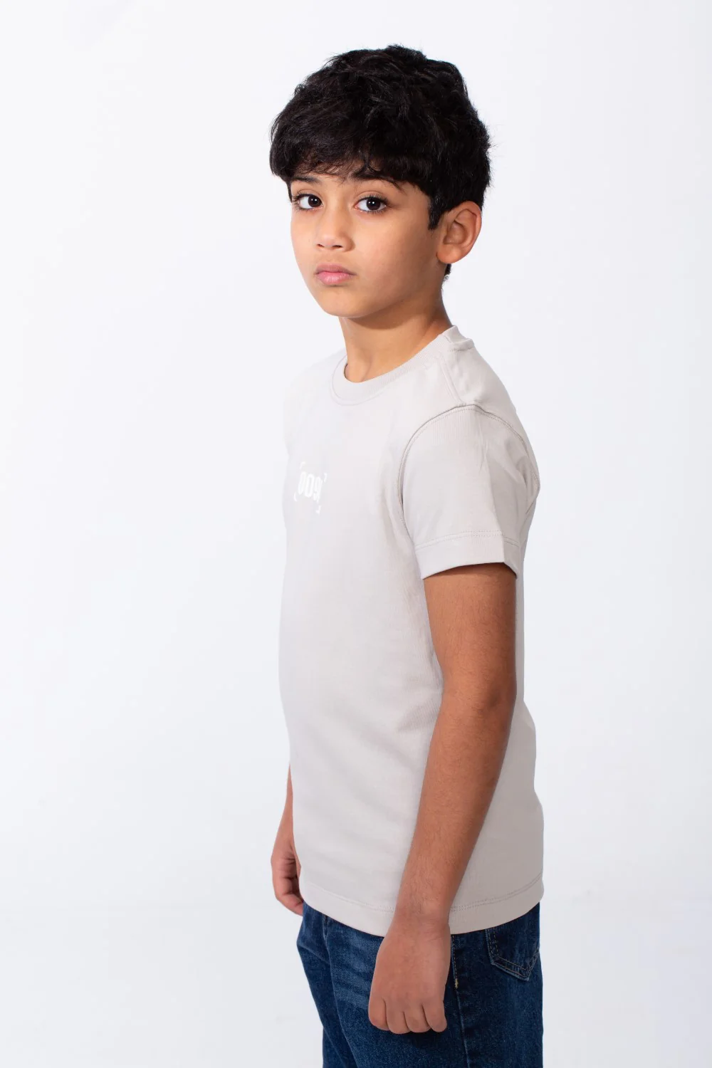Boy's T-Shirt Tomato Store Short Sleeves Ribbed Crew Neckline Small Chest Print Breathable Comfort Versatile Slim Fit - Image 4