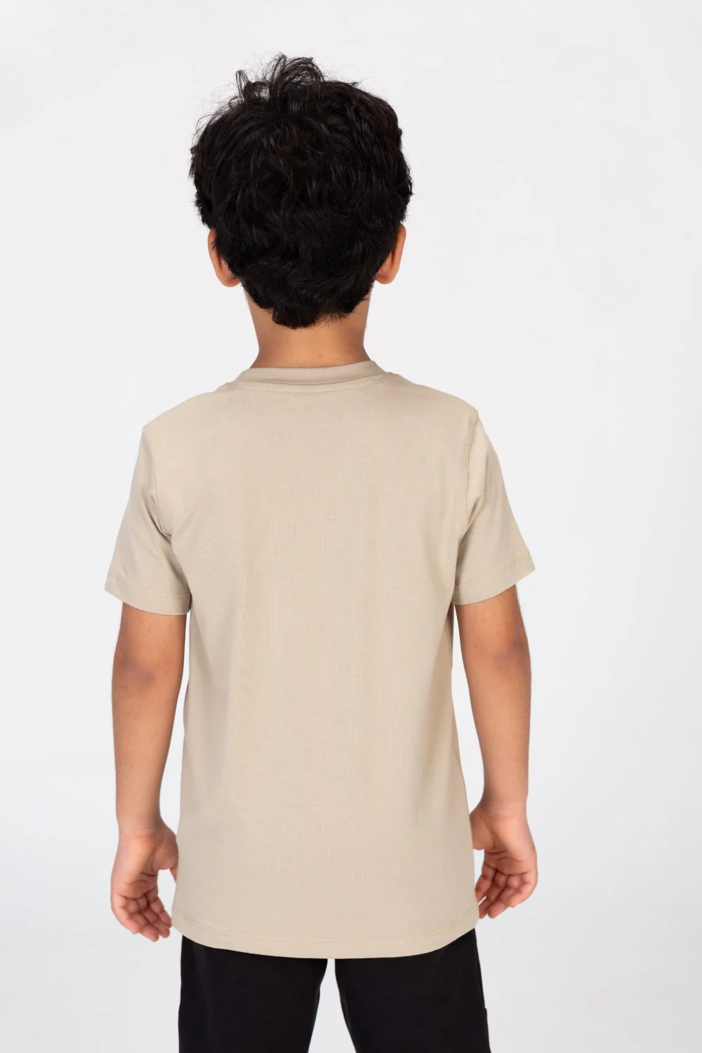 Boys T-shirt With A Bear Print On The Front Made Of Comfortable Cotton Material - Image 2