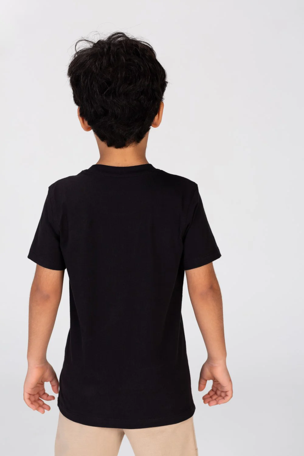 Boys T-shirt With A Bear Print On The Front Made Of Comfortable Cotton Material - Image 5