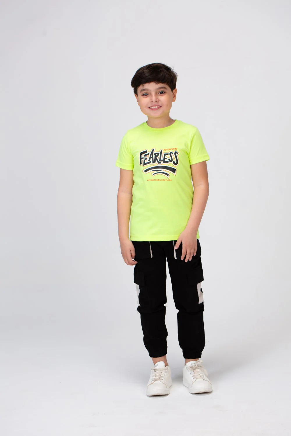 Boys T-shirt With Short Sleeves And A Print On The Front And Back - Image 4