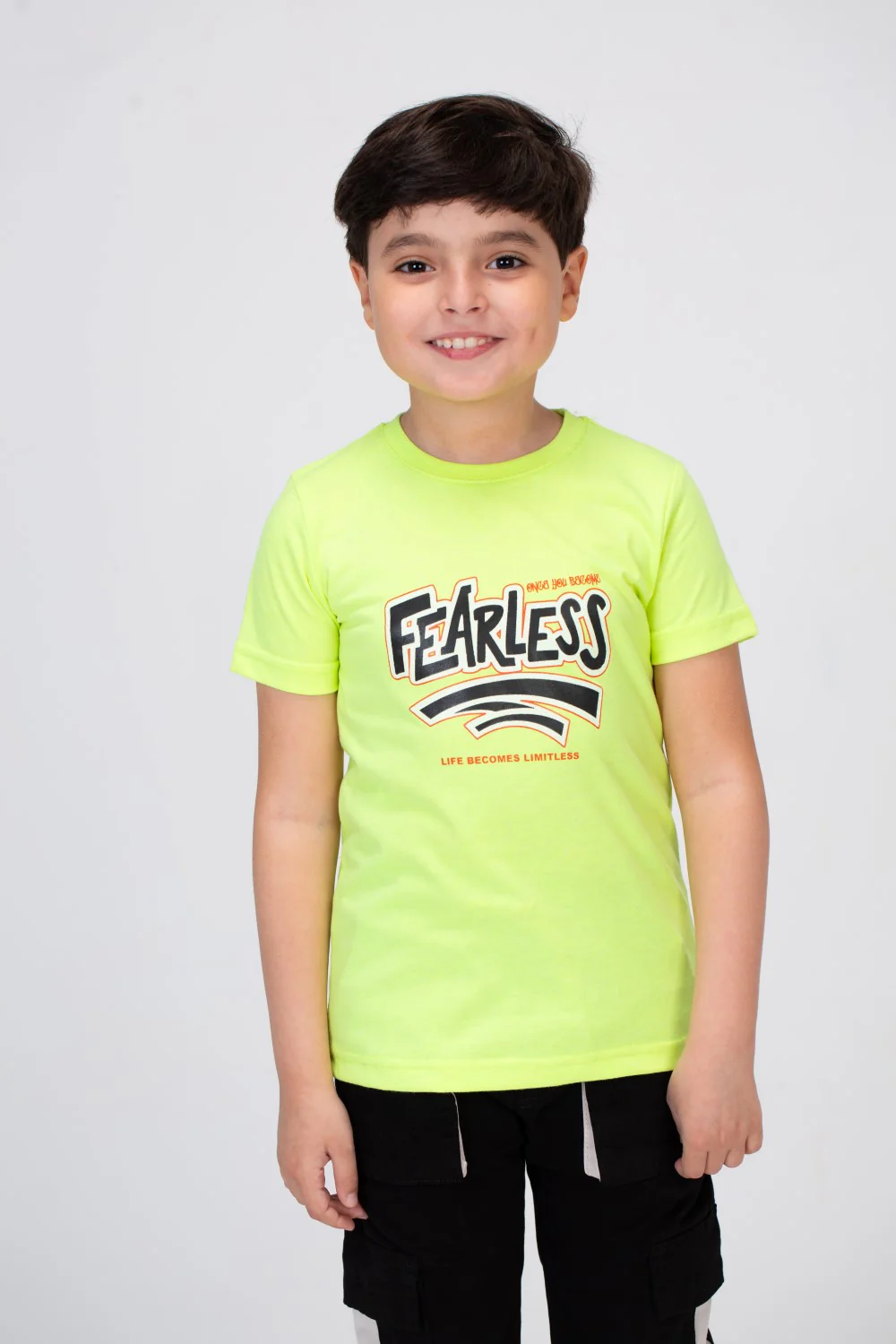 Boys T-shirt With Short Sleeves And A Print On The Front And Back - Image 6