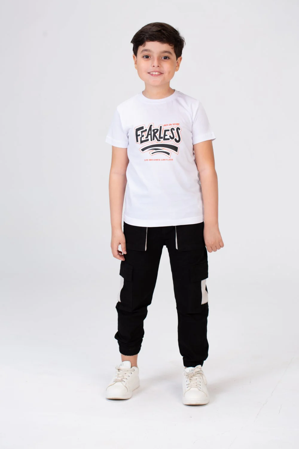 Boys T-shirt With Short Sleeves And A Print On The Front And Back - Image 7