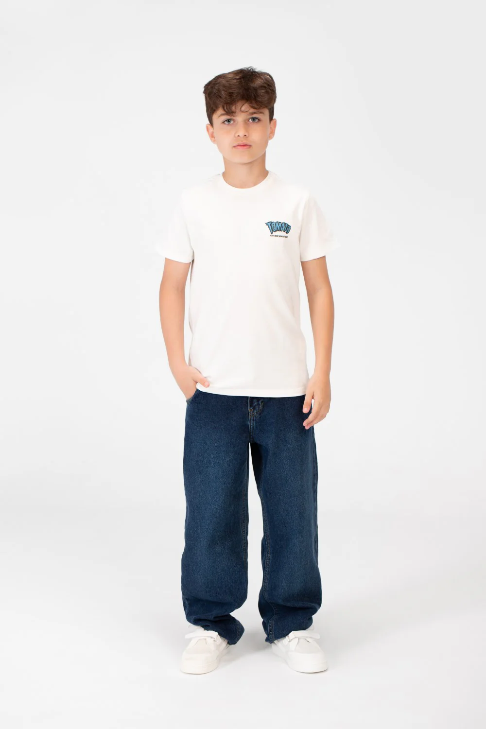 Boy's Tomato Crew Neck T-Shirt - Image 12