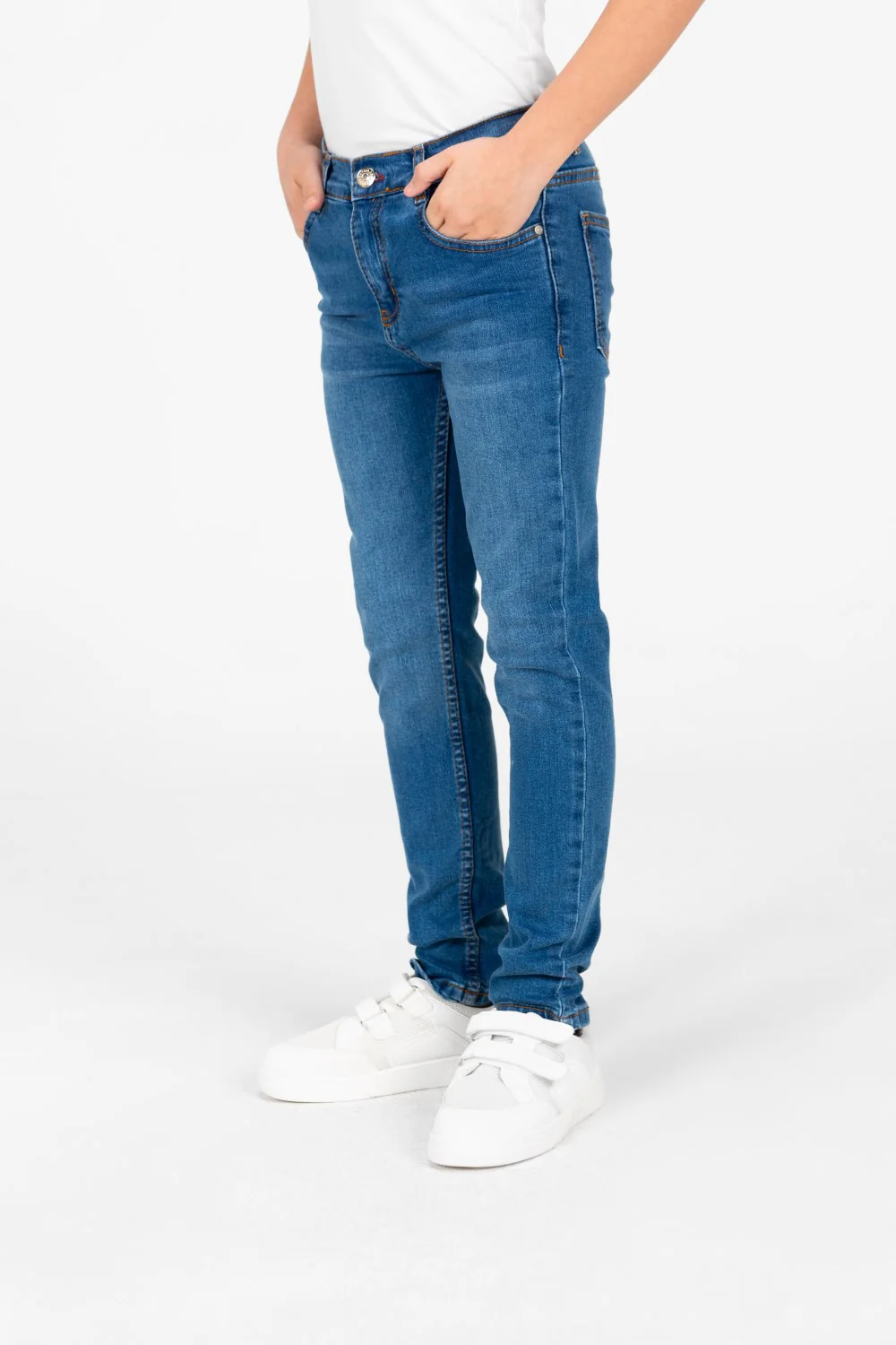 Boy's Tomato Five Pocket Jeans Pants - Image 4