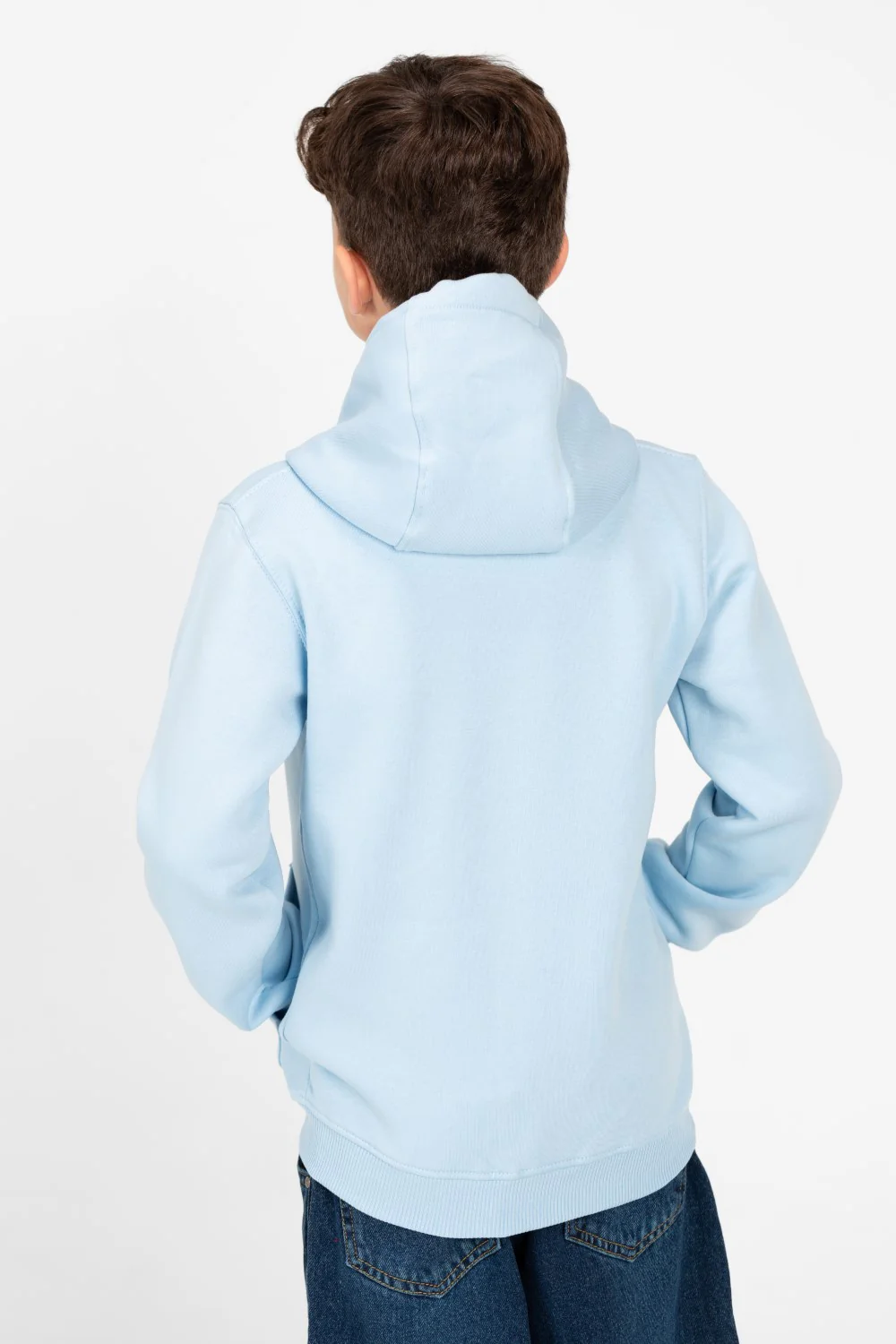 Boy's Tomato Full Zip Hood Sweatshirt - Image 10