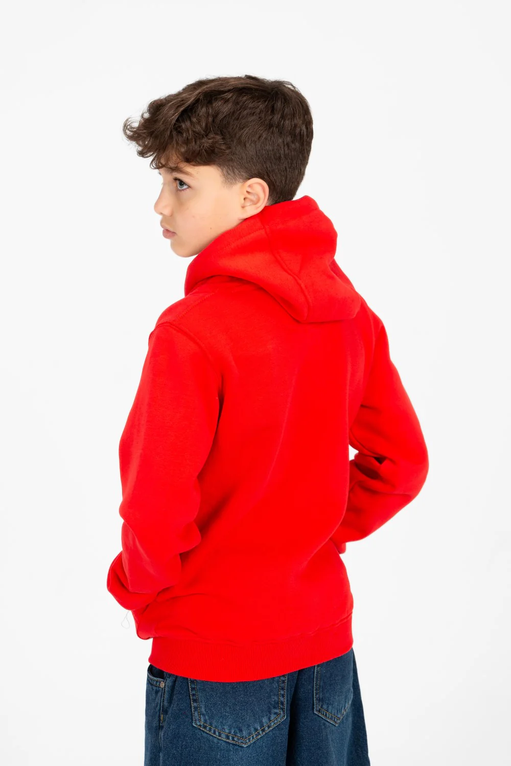 Boy's Tomato Full Zip Hood Sweatshirt - Image 14