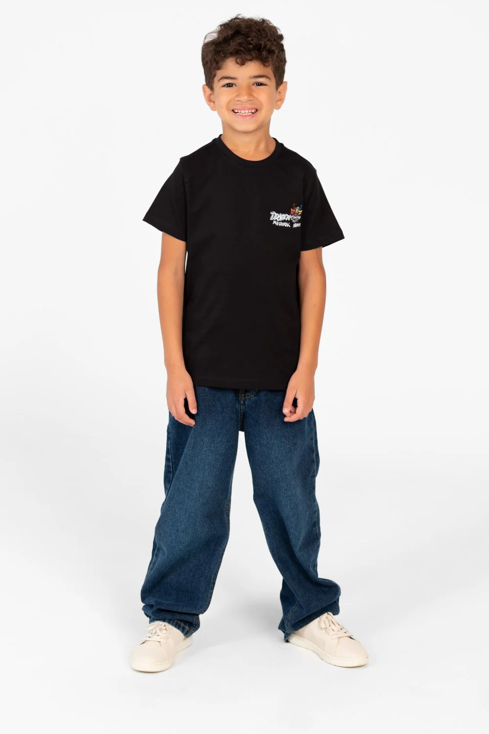 Boy's Tomato Graphic Print Crew Neck T-Shirt - Image 4