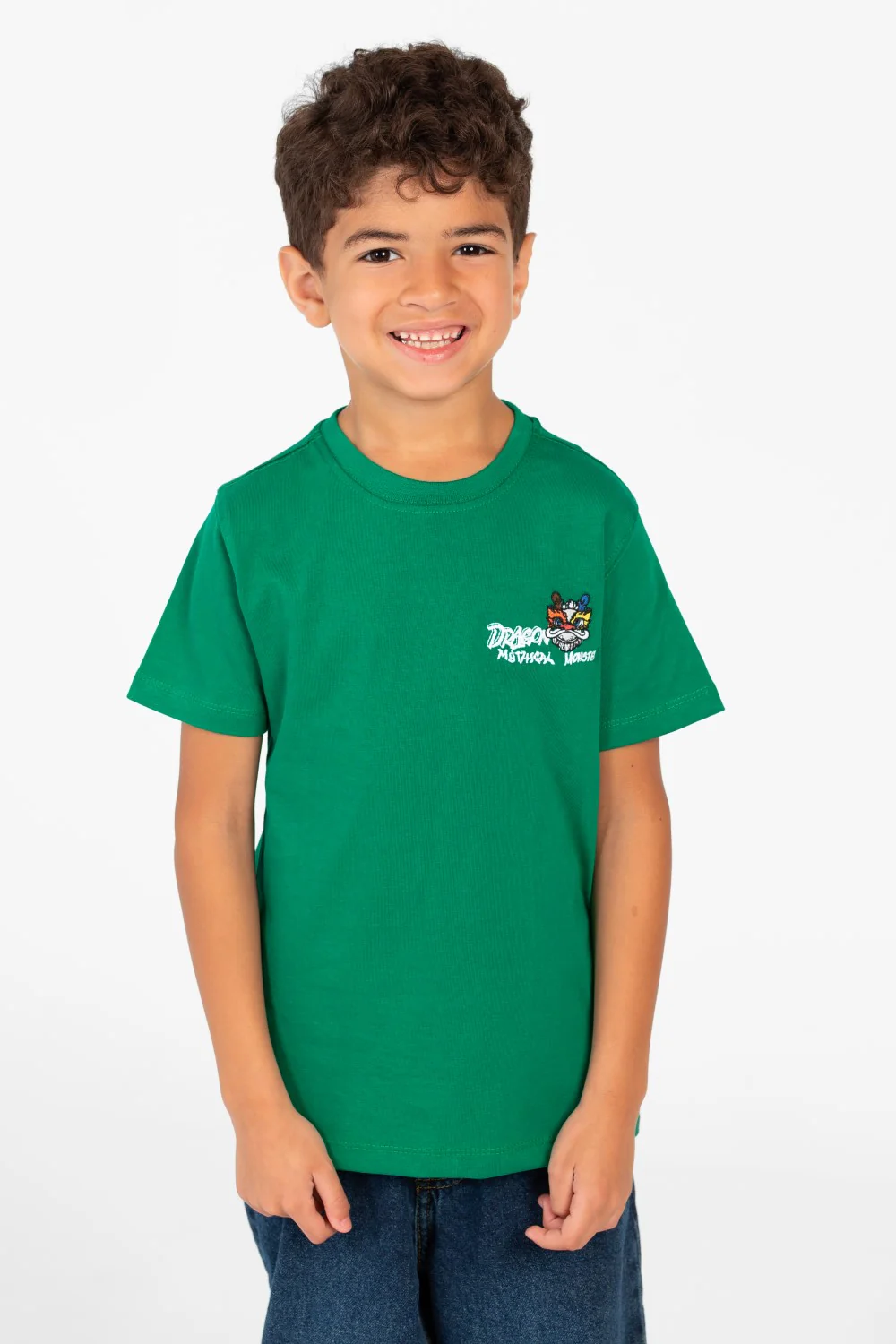 Boy's Tomato Graphic Print Crew Neck T-Shirt - Image 5