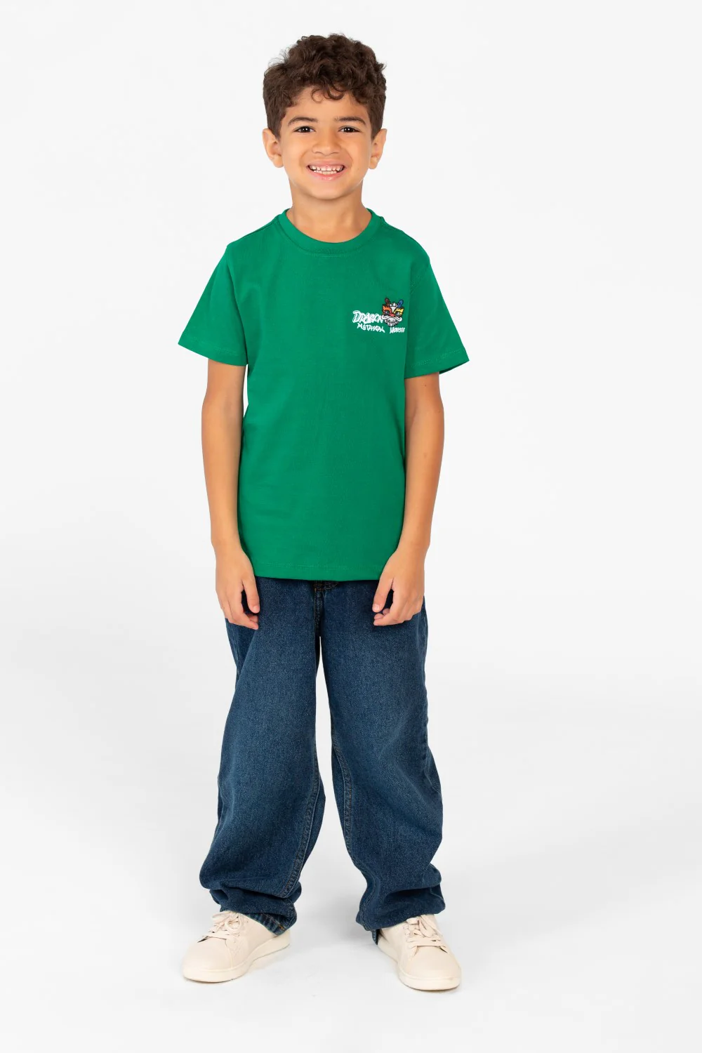 Boy's Tomato Graphic Print Crew Neck T-Shirt - Image 8