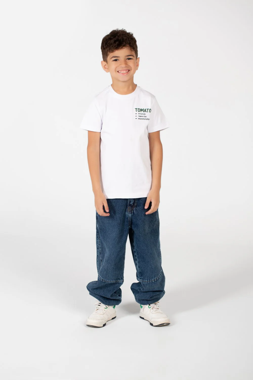 Boy's Tomato Half Sleeve Round Neck T-Shirt - Image 12