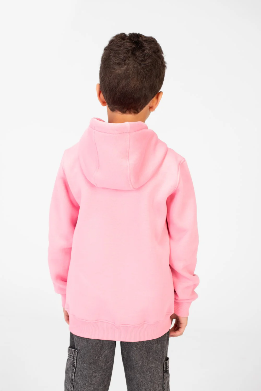 Boy's Tomato Hooded Sweatshirt With Full Zipper - Image 6