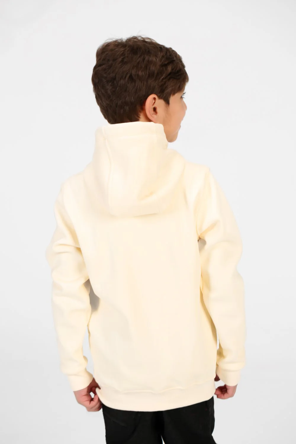 Boy's Tomato Long Sleeve Zipper Sweatshirt With Pockets - Image 2