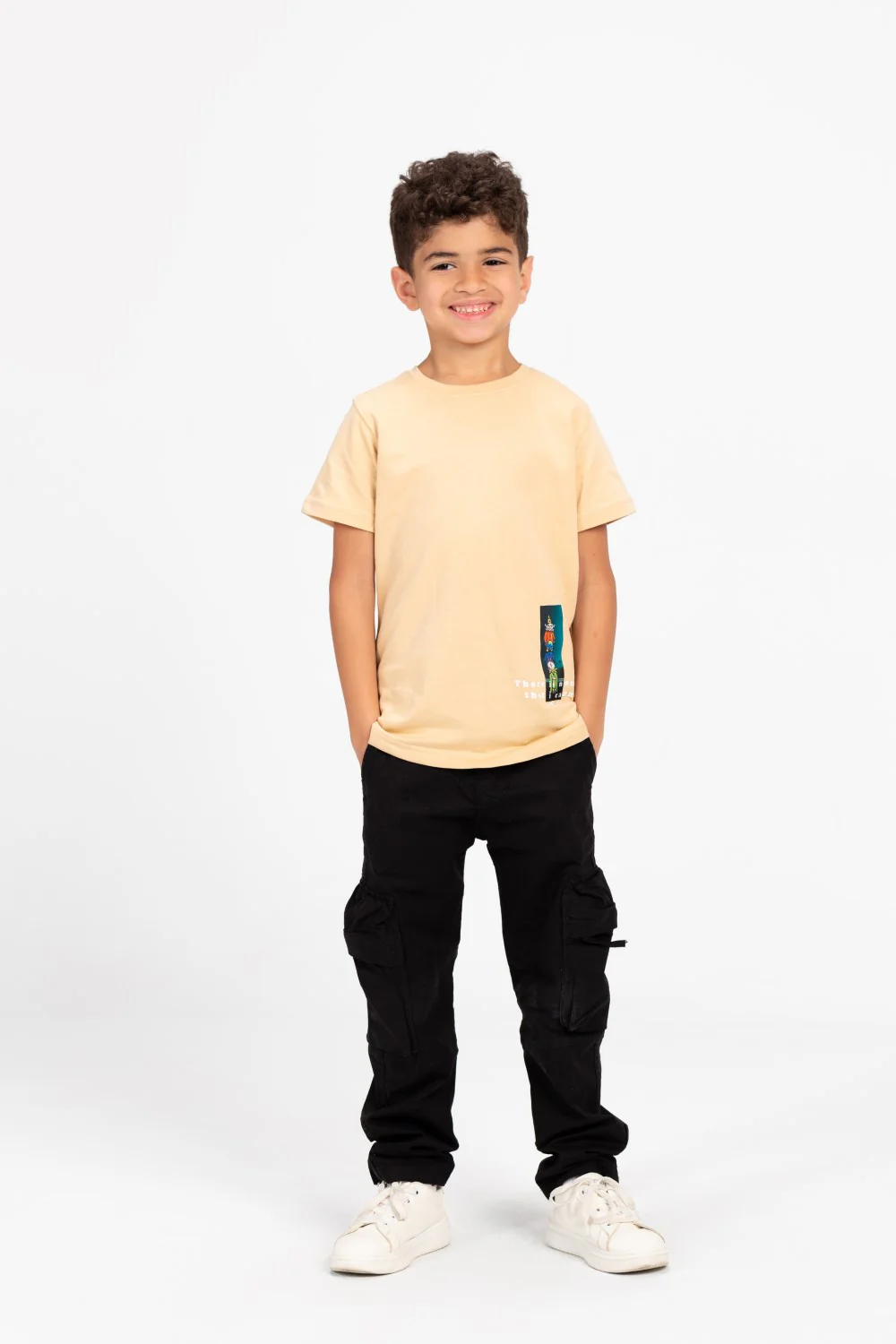 Boy's Tomato Printed Crew Neck T-Shirt - Image 4