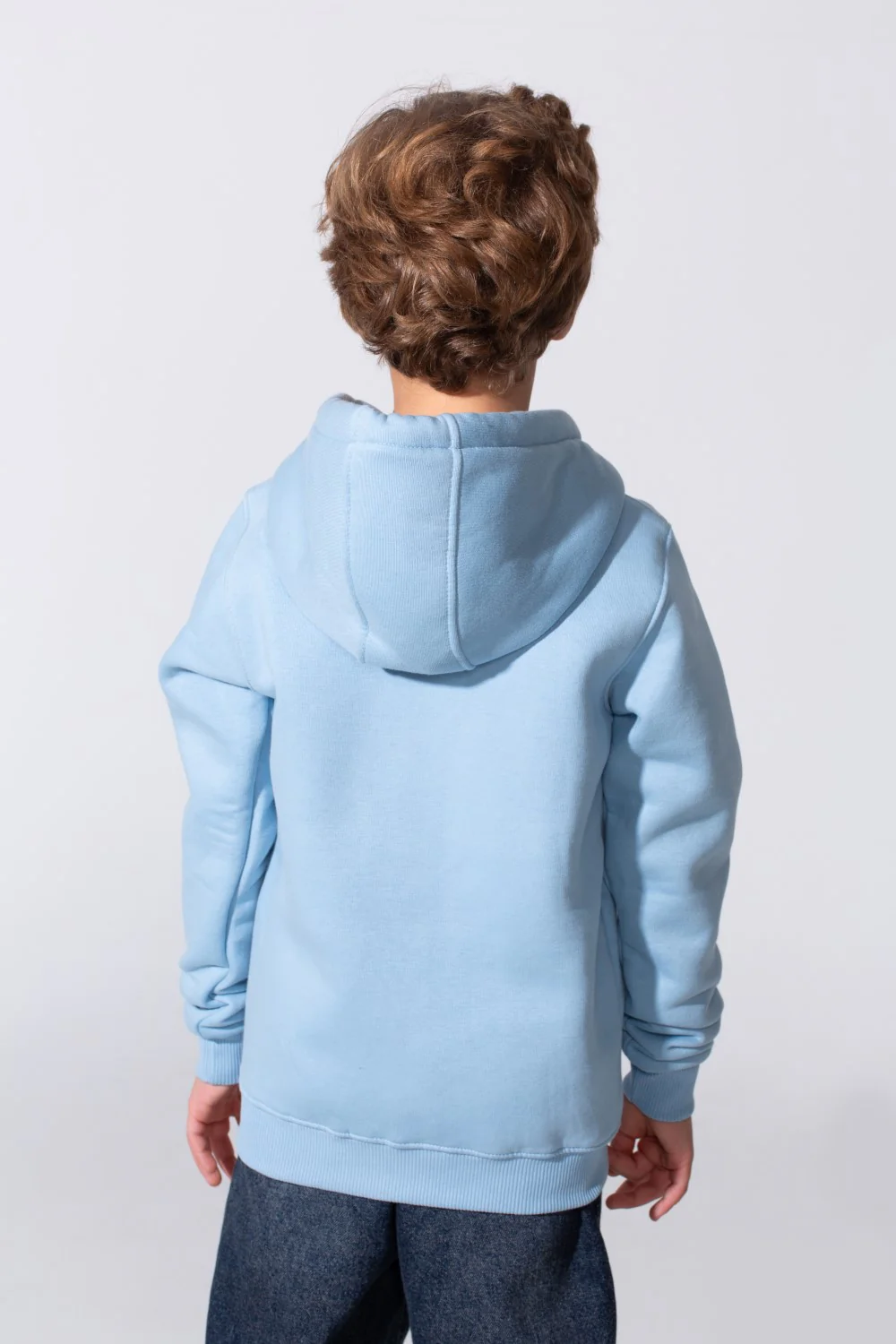 Boy's Tomato Slim Fit Hoodie Sweatshirt With Zipper - Image 2