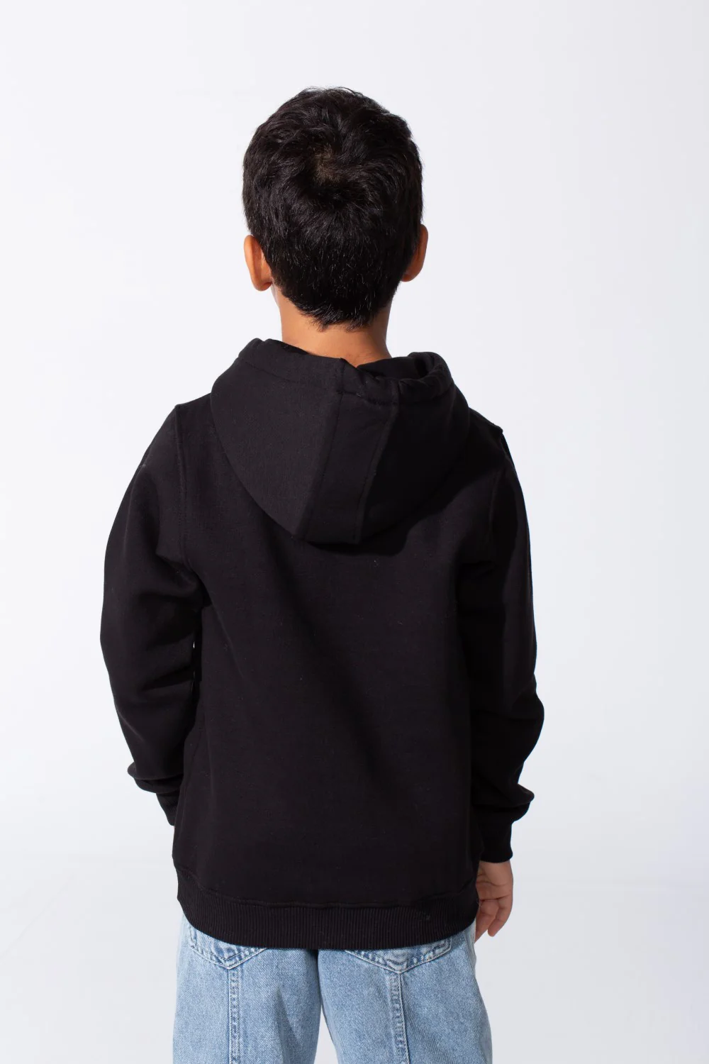 Boy's Tomato Slim Fit Milton Long Sleeves Hoodie Sweatshirt With Front Kangaroo Pocket - Image 2