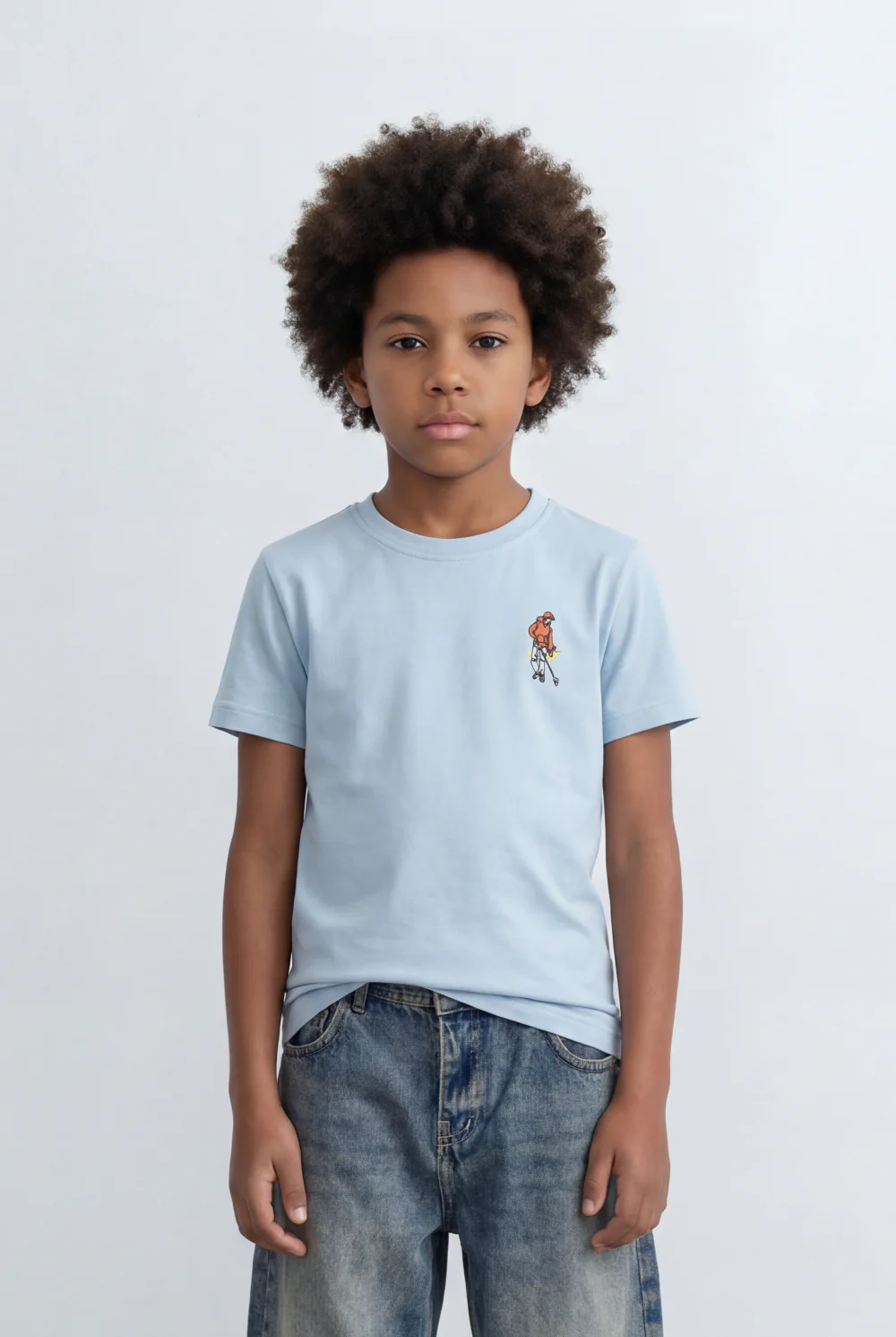 Boy's Tomato Store Back Graphic T-Shirt Skate Inspired Artwork Character Illustration Detail