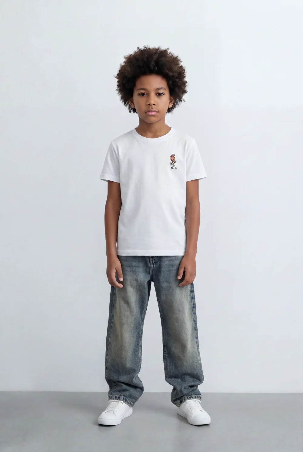 Boy's Tomato Store Back Graphic T-Shirt Skate Inspired Artwork Character Illustration Detail - Image 7