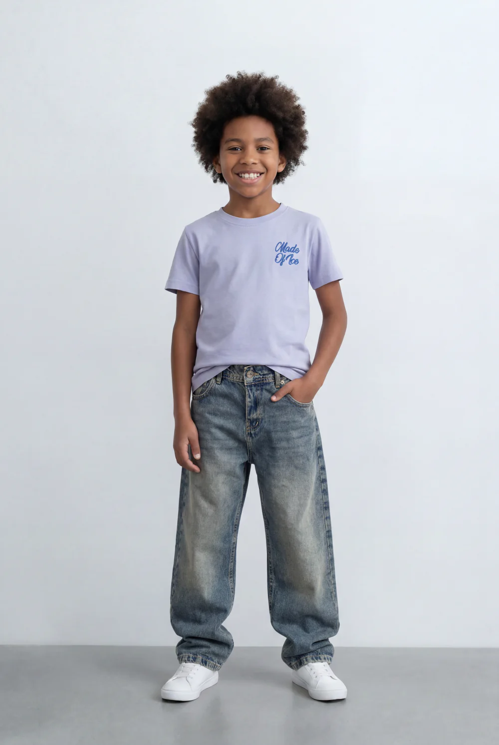 Boy's Tomato Store  T-Shirt Raised Text Graphic Detail Bold Typography - Image 7