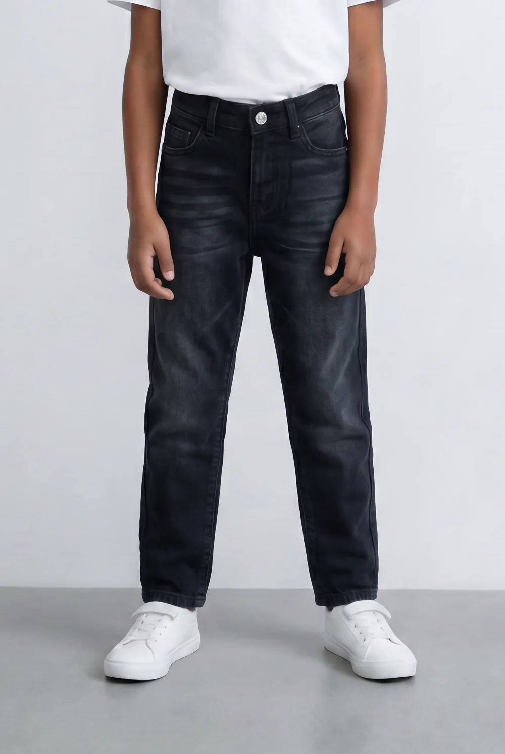 Boy's Tomato Store Jeans Denim Boyfriend Pants With Five Pockets