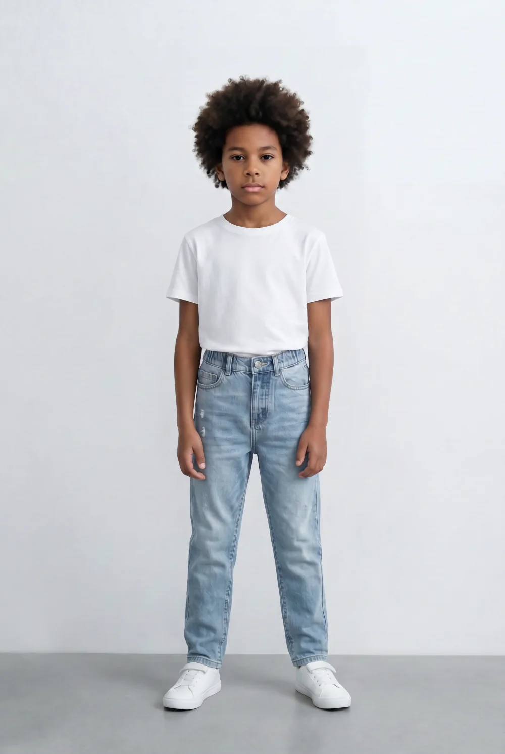 Boy's Tomato Store Jeans Denim Boyfriend Pants With Five Pockets - Image 20