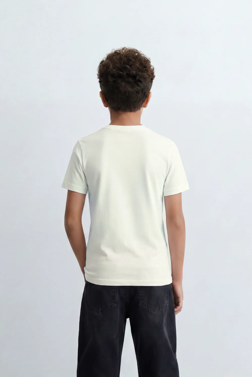 Boy's Tomato Store Minimal T-Shirt Raised Game Over Typography Detail - Image 6